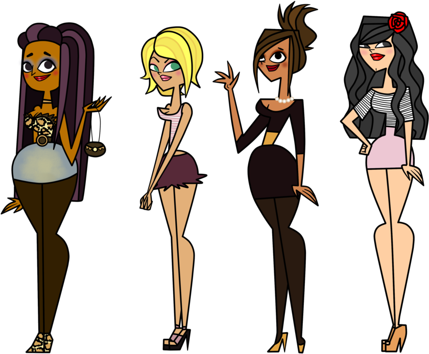 College Girls By Xanviour - Cartoon (952x840)