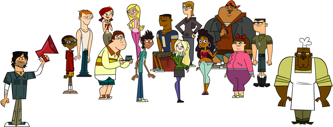 Tdri - Total Drama Revenge Of The Island (1075x425)
