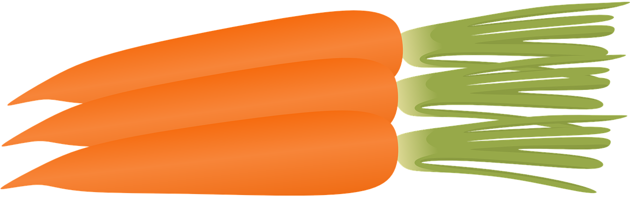 Carrot Free To Use Clipart - Carrot Bunch Clip Art (1280x545)