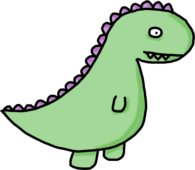 Cartoon Dino - Cartoon (1600x900)