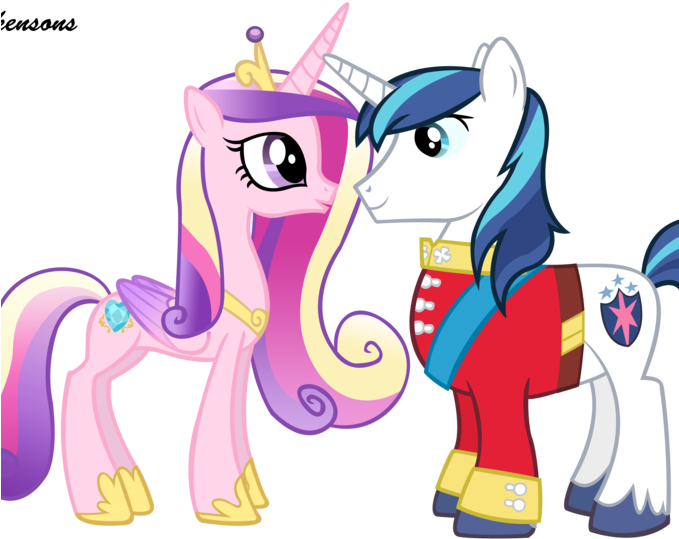 Cadence And Shining Armor Cadence And Shining Armor - My Little Pony Friendship Is Magic : Season 2 | Collection (678x547)