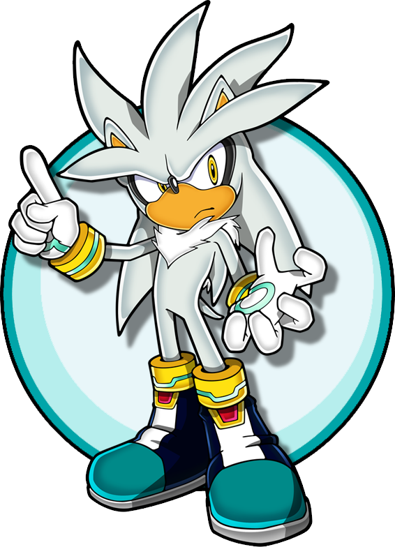 Sonic Channel Silver By Shockrabbit - Silver The Hedgehog Sonic Channel (566x784)