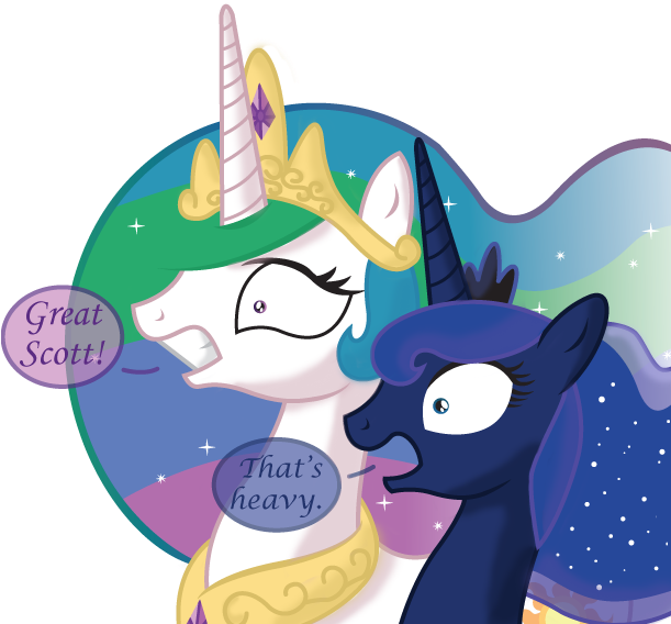 Inkrose98, Back To The Future, Great Scott, Princess - Derpy Hooves (610x580)