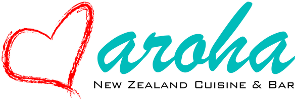 Aroha New Zealand Cuisine Restaurant Logo - Aroha (682x238)