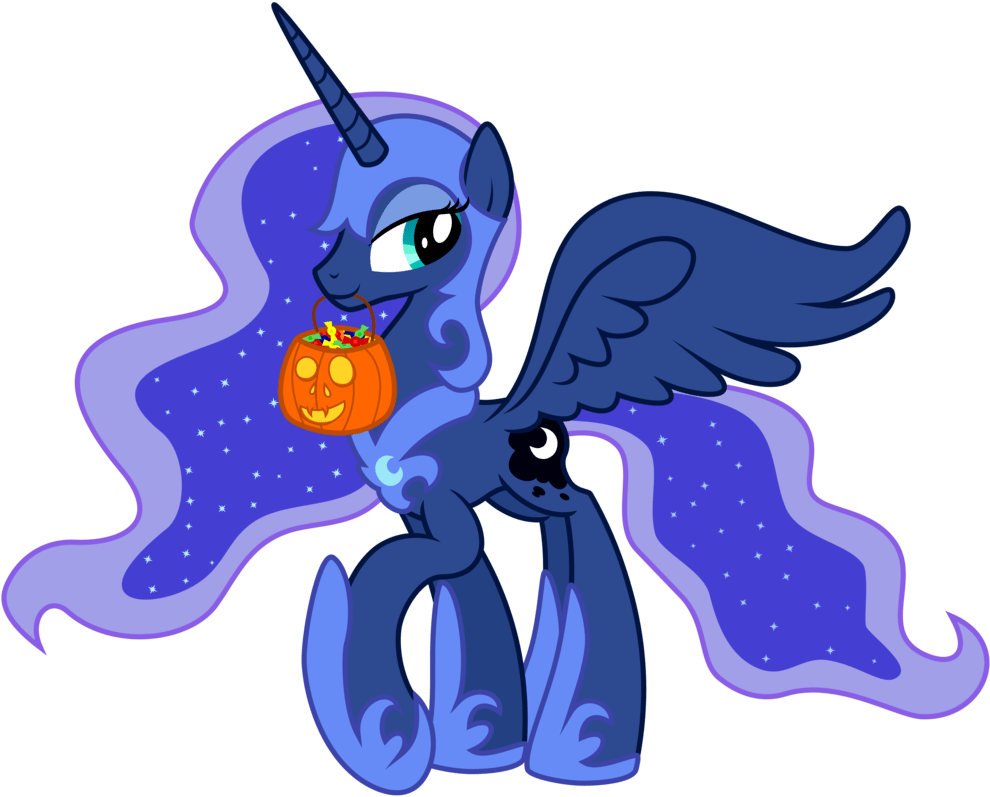 My Little Pony Luna Nightmare Night (8001x6417)