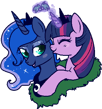 Lulubell, Askprincessluna, Kissing, Kiss On The Cheek, - Cartoon (384x378)