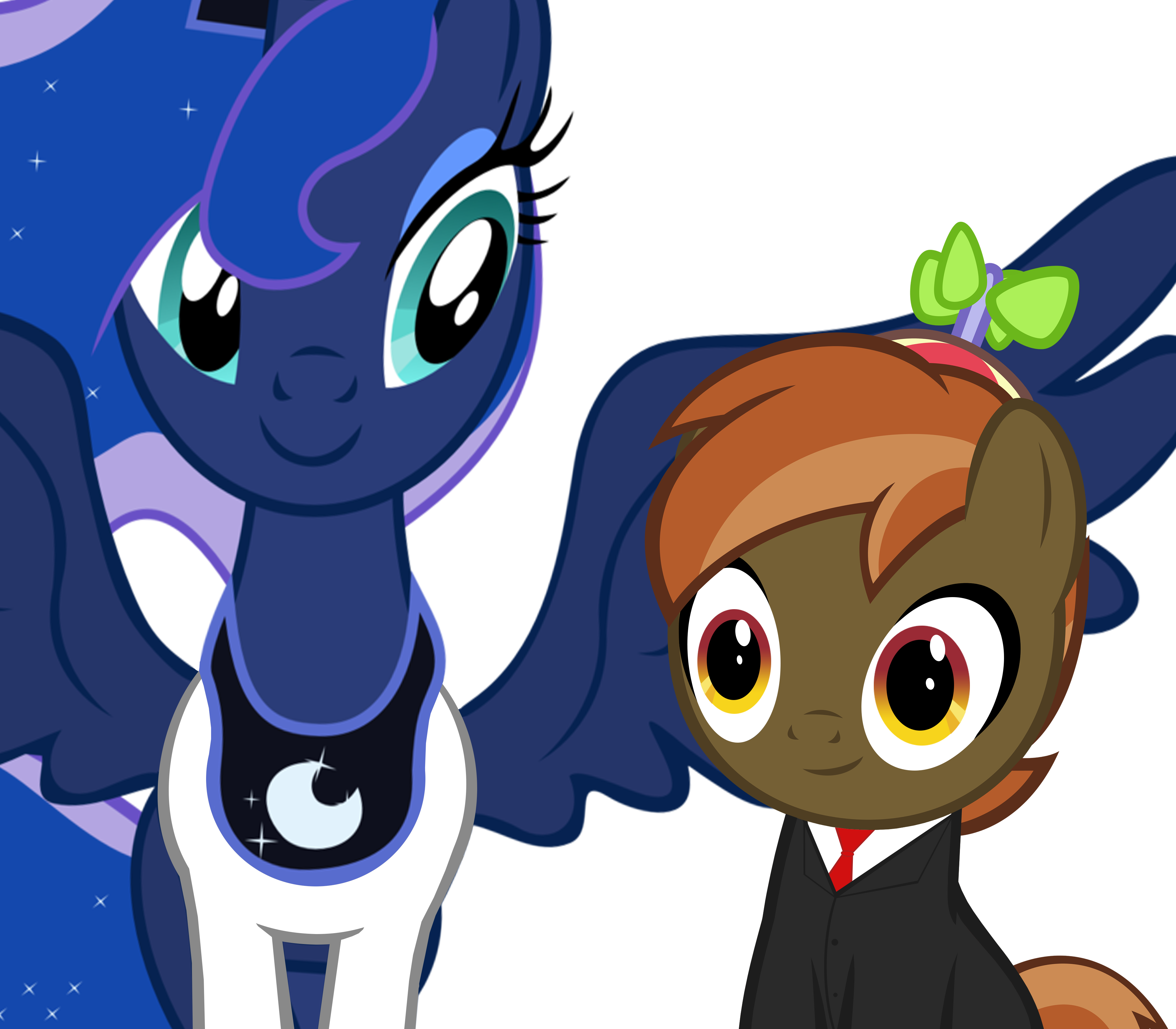 Button Mash And Luna Tie The Knot By Viranimation - Rumble X Button Mash (4000x3500)