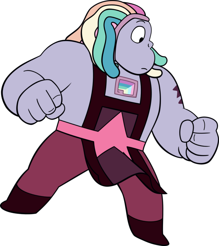 Bismuth By Airfly-pony2014 - Steven Universe Bismuth Title Card (844x947)