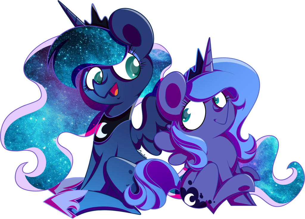 Sisters By Ekveviron - Cartoon (1024x734)