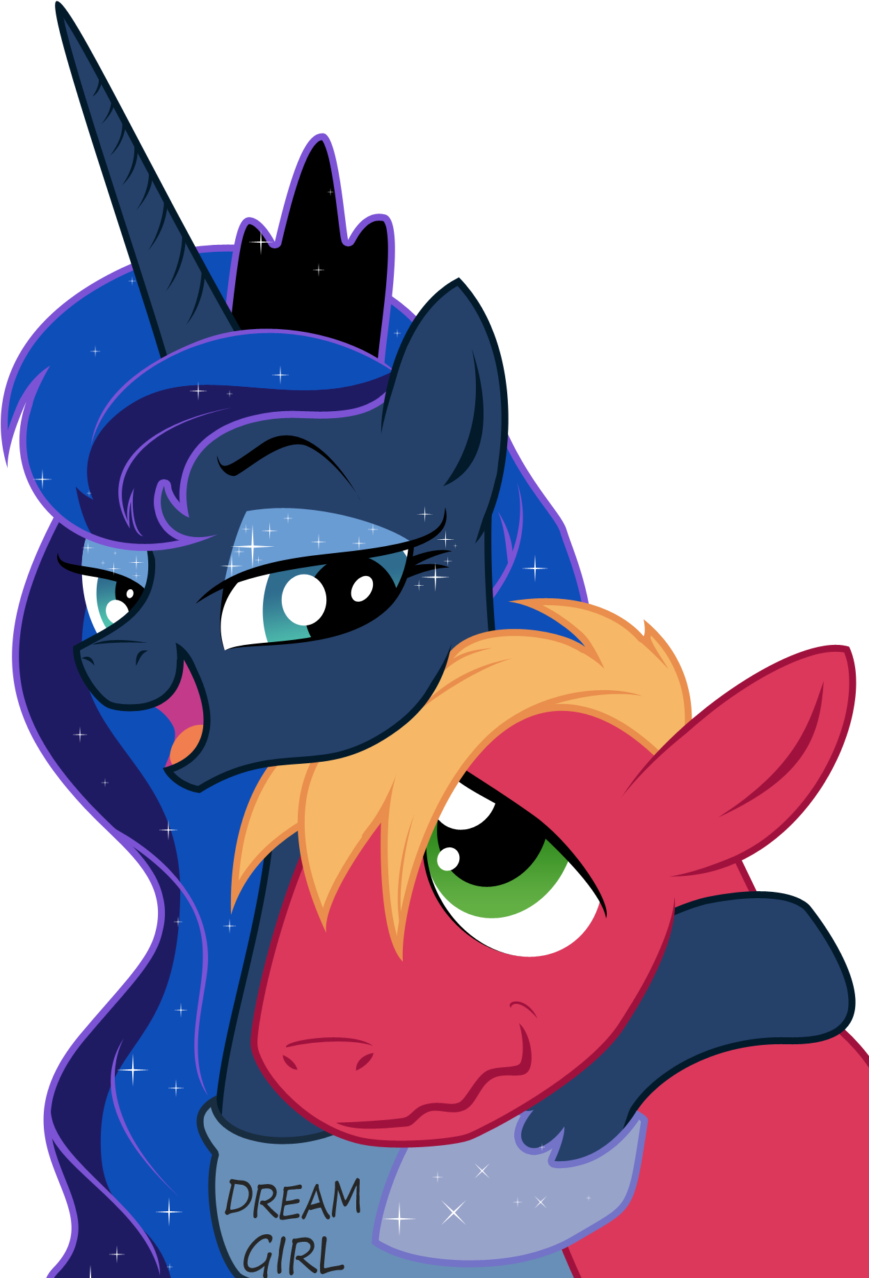 Luna And Mac By Anarchemitis Luna And Mac By Anarchemitis - Princess Luna X Big Mac (1296x1916)