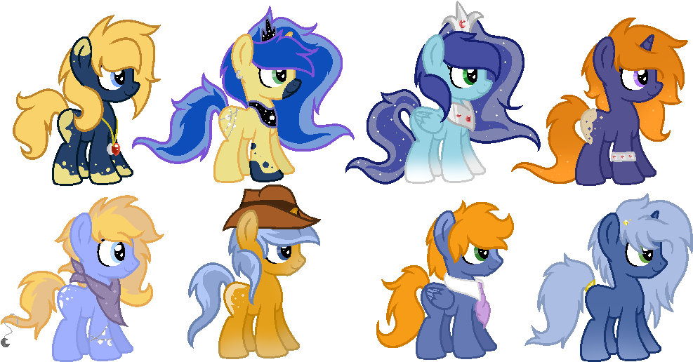 Braeburn X Princess Luna [closed] By Pikadopts - Princess Luna (1042x548)