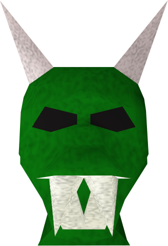 Green Hallowe& - Mask (336x492)