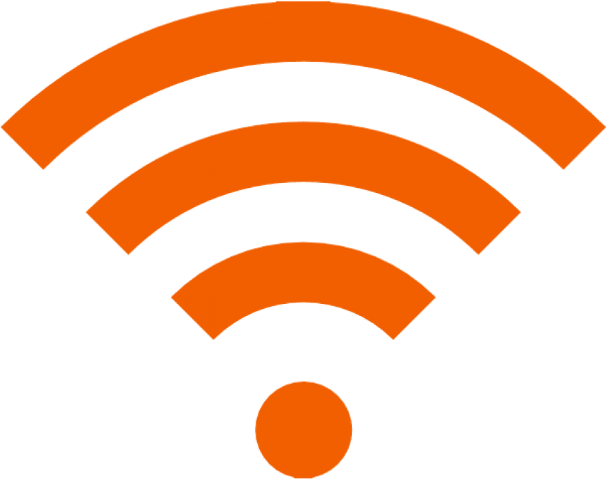 Wifi Icon Png - Orange Wifi Logo Png (850x812)