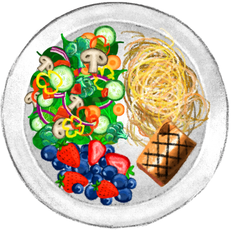 It Was Important That The Fruits And Vegetables Took - Strawberry (800x789)