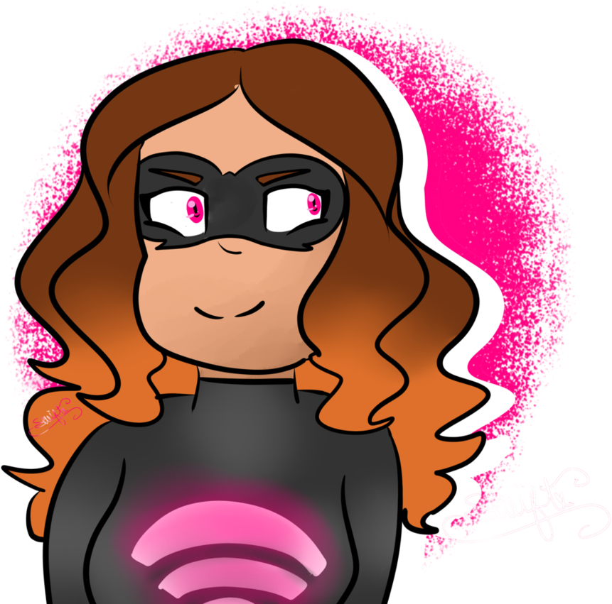 Lady Wifi By Ponyyuniverse - Cartoon (894x894)