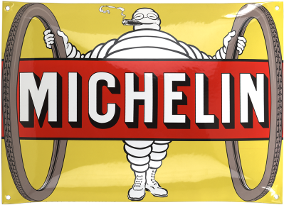 Metal Sign - Mug | Michelin | Pneu Velo (400x400)
