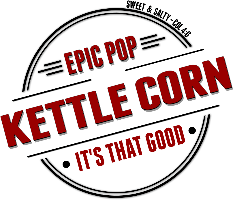 Epic Pop Kettle Corn Logo - Wwii Posters (835x718)