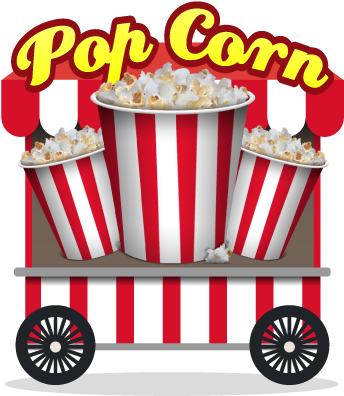 Pop-corn - Popcorn Icon (380x400)