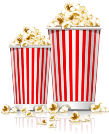 Cine De Palomitas Stock Ilustración Ilustración - Popcorn Vector Free (626x500)