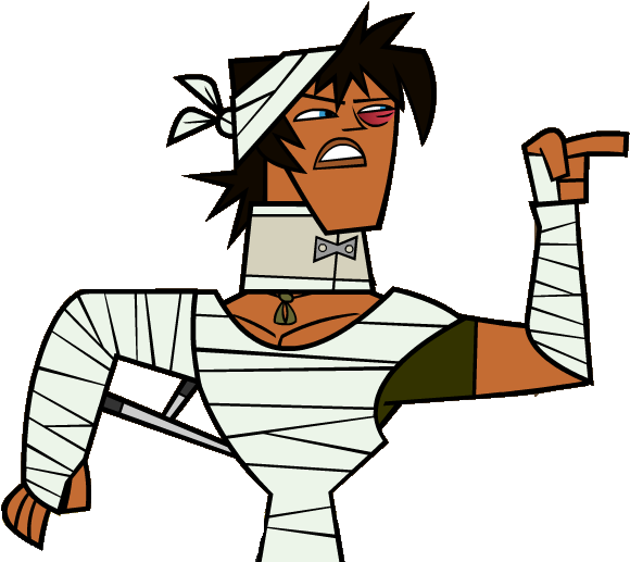 Justininjured - Total Drama Cody Injured (613x532)