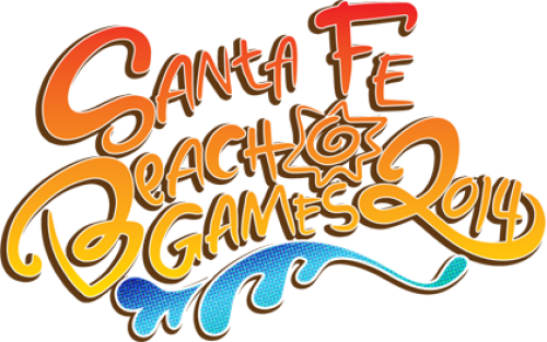 Santa Fe Beach Games - Calligraphy (500x313)