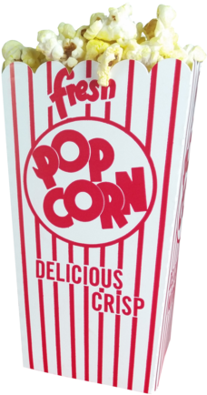 How Mu Box Of Cravings Popcorn - Popcorn Box (251x479)