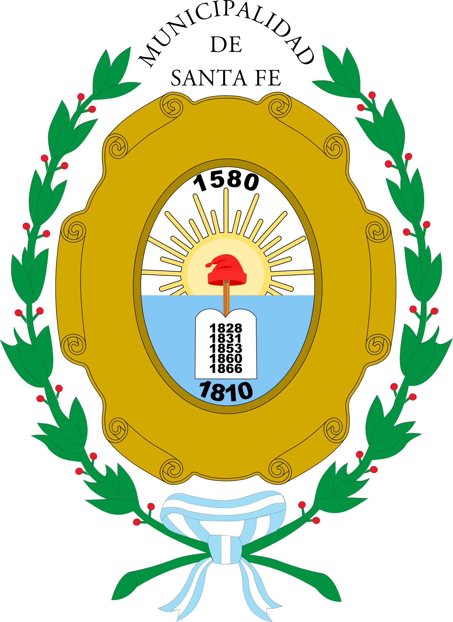 Santa Fe Is Avontuurlijk, Inspirerend, / - Flag: San Luis Province (1478x2029)