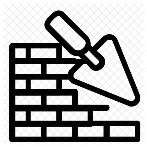 Wall Icon - Build Brick Wall Icon (512x512)
