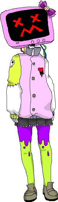 Transparent Tv Head - Illustration (475x705)