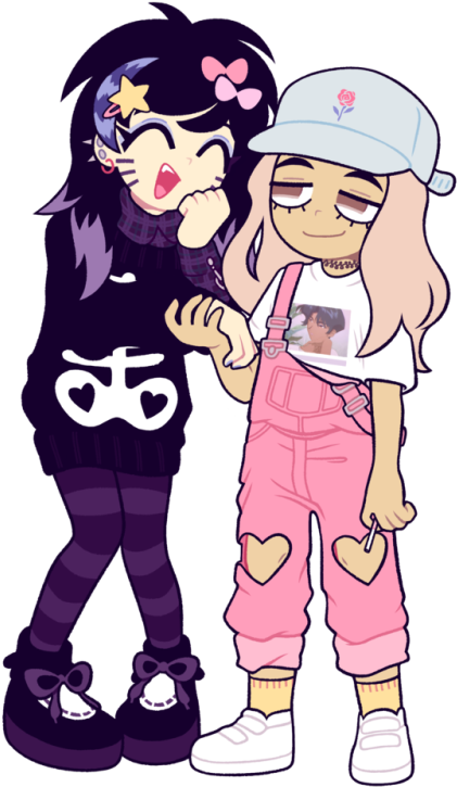 Nightcore And Vaporwave - Nightcore And Vaporwave (463x750)