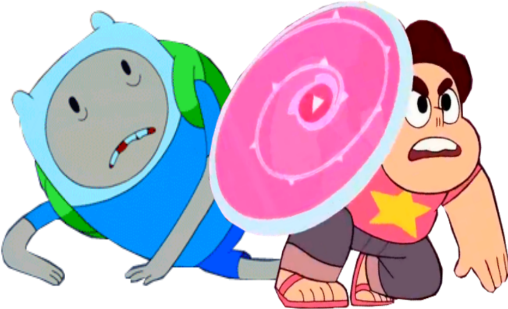 Finn And Steven Side By Side Render By Markellbarnes360 - Cartoon (1024x768)