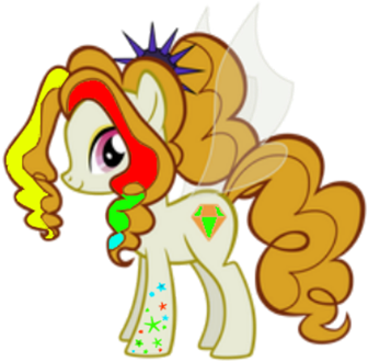 Rainbowfied Adagio Dazzle My Little Pony - Little Pony Friendship Is Magic (420x420)