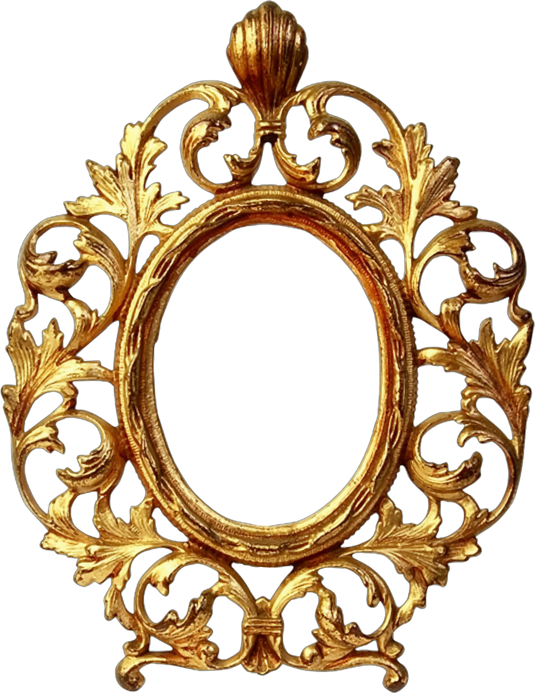 Ornament Clipart Download - Old Photo Frame (1831x2370)