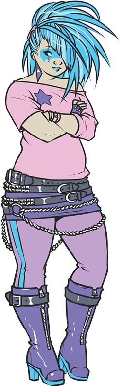 Aja - Jem And The Holograms Kimber And Stormer (500x791)