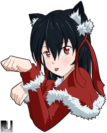 X Mas Ayame By Jester Comics - Comics (455x563)