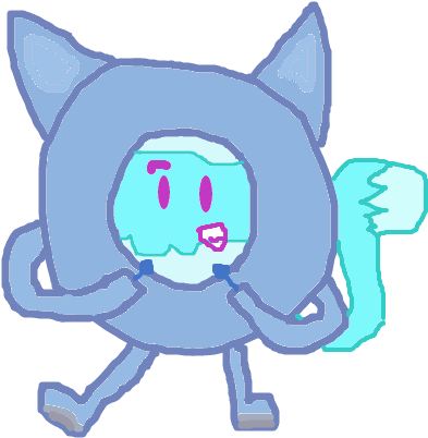 Retroplanet2004 Wearing Cat Suit By Azuraring - Cartoon (989x423)
