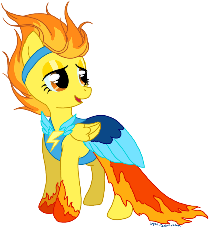 Spitfire Gala Dress By C-puff On Deviantart - My Little Pony Gala Spitfire (700x767)