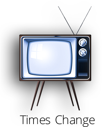 Our Mission - Old Fashioned Tv Set (382x450)