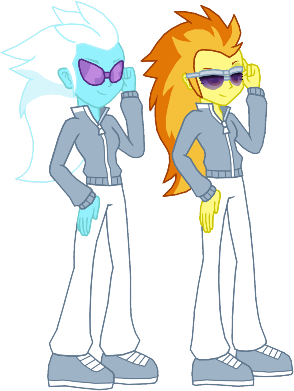 The Wondercolts By Ferrokiva The Wondercolts By Ferrokiva - My Little Pony Equestria Girls Spitfire (1024x1365)