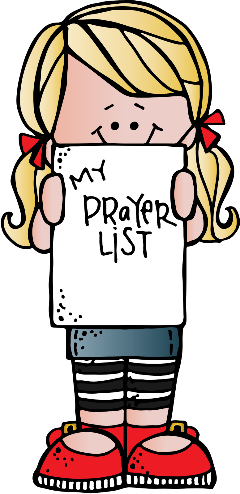 Cute Prayer Cliparts - Melonheadz Prayer (776x1600)