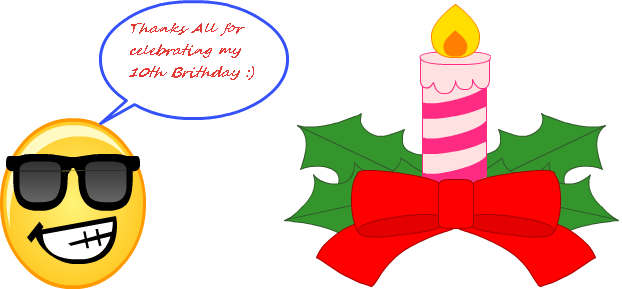 Selenium Enjoying 10th Birthday - Selenium Enjoying 10th Birthday (622x289)