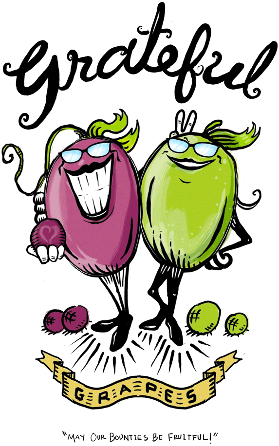 Grateful Grapes - Grateful Grapes (671x1000)
