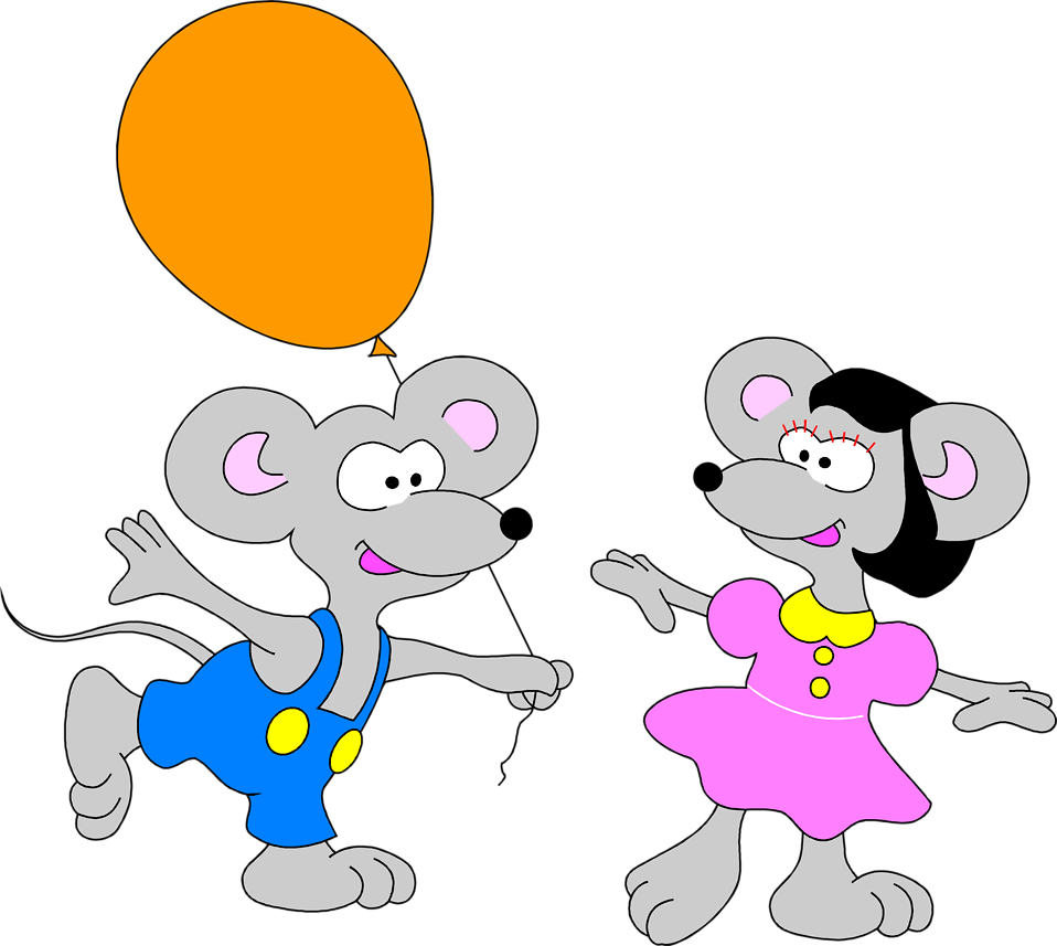 Dancing Mice Clipart 4 By Colin - Cuento La Ratita Presumida (958x857)