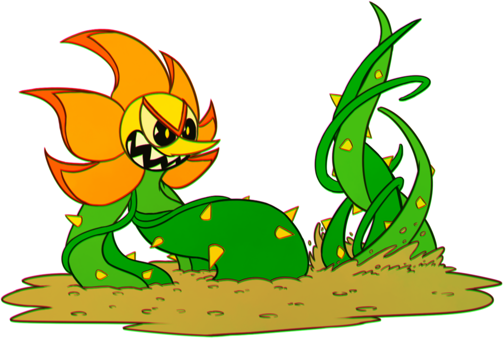 Floral Fury By Minichihiros - Cartoon (1024x697)