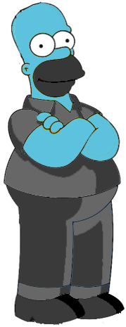 Homer Simpson By Whitefatbman - Homer Simpson (288x480)