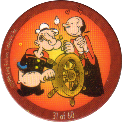 Popeye 31 Popeye And Olive - Gambar Logo Popeye Dan Olive (500x500)