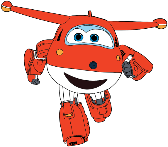 And Clipped By Cartoon Clipart - Jett Super Wings Clipart (573x503)