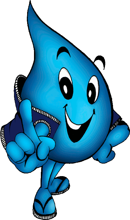 La Gota De Agua Animada - Dia Internacional Del Agua (500x746)