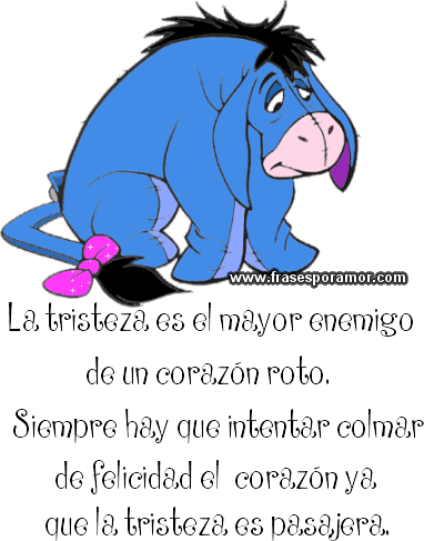 La Tristeza Es Pasajera - Eeyore (382x487)