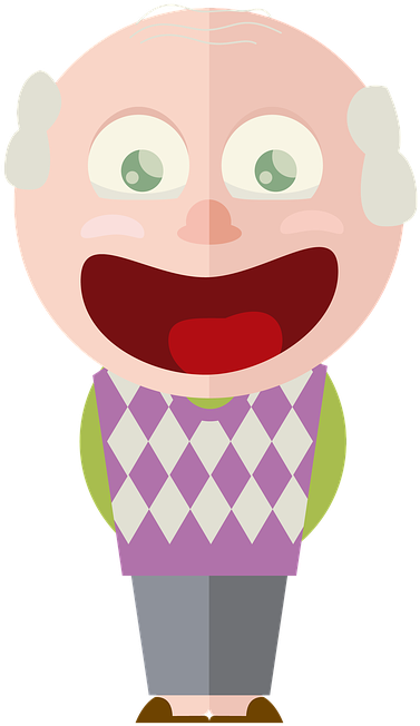 Cartoon Grandmother 29, Buy Clip Art - Anciano Dibujo Png (518x720)